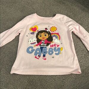 Jumping Beans Pink 'Hey Gabby' Long Sleeve Tee